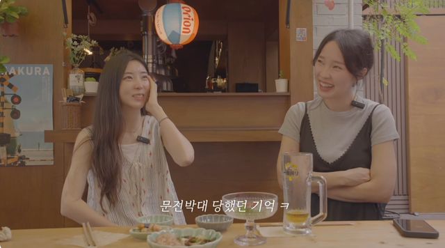 그룹 포미닛 출신 권소현(왼), 전지윤(오)