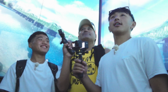 라이와 타망이 남산 타워 투어에 나선다. 사진=MBC에브리원