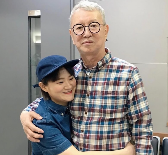 김신영과 故 전유성.