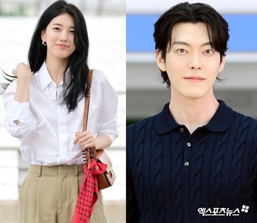 (왼쪽부터) 수지와 김우빈.