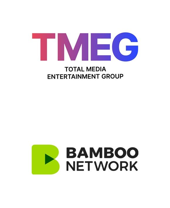 TME Group 로고 및 밤부네트워크 로고