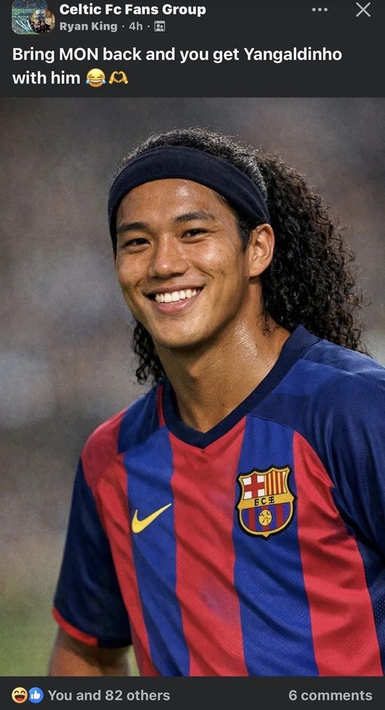 스코틀랜드 명문 셀틱의 양현준이 그야말로 미친 활약을 펼치며 현지를 뜨겁게 달구고 있다. 감독이 교체되는 어수선한 상황에서도 보란 듯이 결승골을 터뜨리며 팀의 중심에 섰다. 팬들은 그를 전설적인 스타 호나우지뉴에 빗대며 '양나우지뉴'라는 찬사를 보내고 있다. SNS