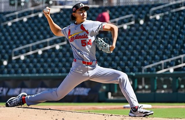 미국 메이저리그 세인트루이스 카디널스 소속인 대만 출신 유망주 투수 린천웨이가 구단의 차출 거부 속에 2026 월드베이스볼클래식(WBC)에 출전할 수 없게 됐다. 사진 린천웨이 SNS