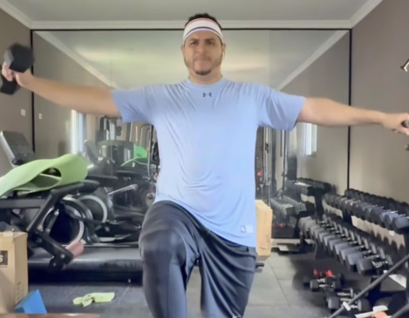 파나마 현지 트레이닝 센터 'wasport6'가 지난달 공개한 삼성 라이온즈 아리엘 후라도의 모습. wasport6 SNS