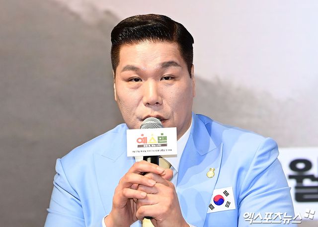 엑스포츠뉴스 박지영 기자, '예스맨' 제작발표회에 서장훈이 참석했다.