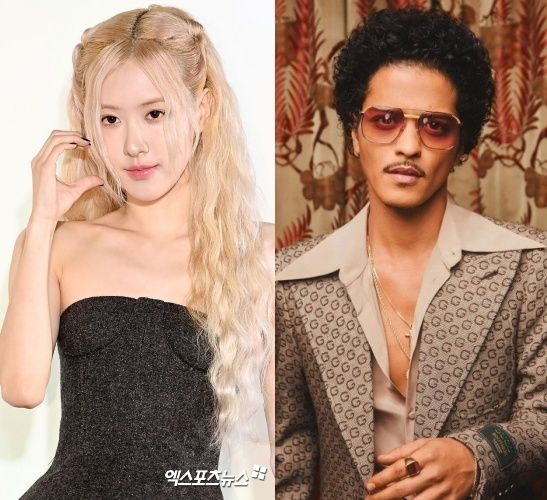 블랙핑크 로제-브루노 마스.