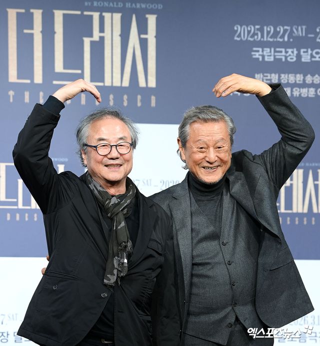 연극 '더 드레서' 정동환, 박근형