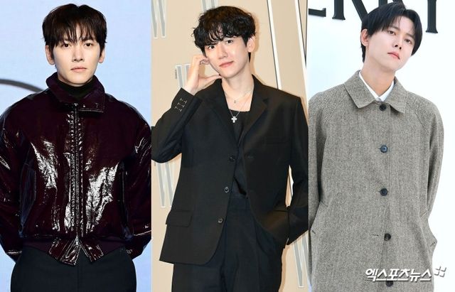 (왼쪽부터) 지창욱, 백현, 주우재.