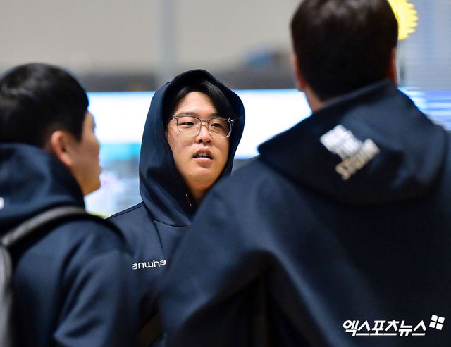 2026시즌부터 한화 이글스 유니폼을 입게 된 강백호가 지난 25일부터 호주 멜버른에서 시작된 새 소속팀 1차 스프링캠프 일정을 소화 중이다. 사진 엑스포츠뉴스 DB 