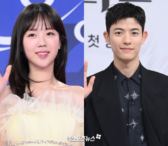 배우 지예은과 로몬. 엑스포츠뉴스 DB.