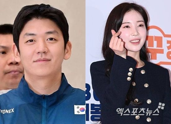 사진 = 엑스포츠뉴스 DB / 이용대, 윤채경