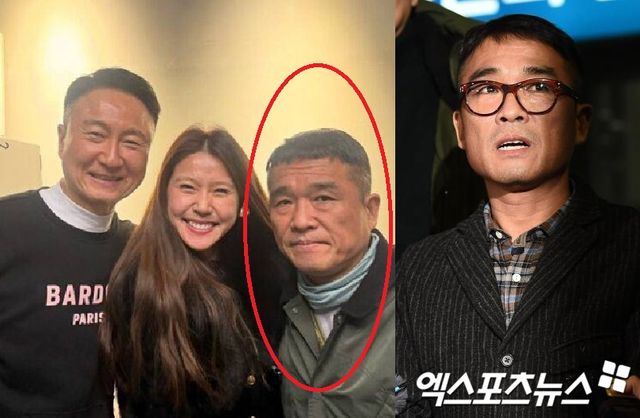 주영훈이 공개한 가수 김건모 근황.