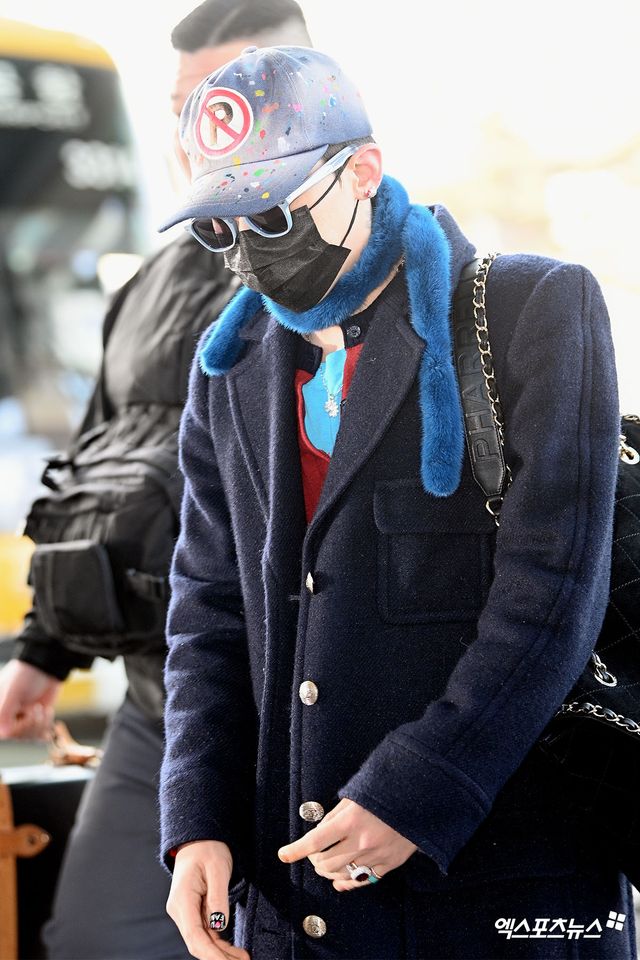 지드래곤 '공항에서 완성한 패션화보'