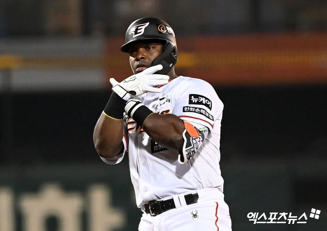 베네수엘라 국적인 한화 이글스 외국인 타자 요나단 페라자. 사진 엑스포츠뉴스 DB