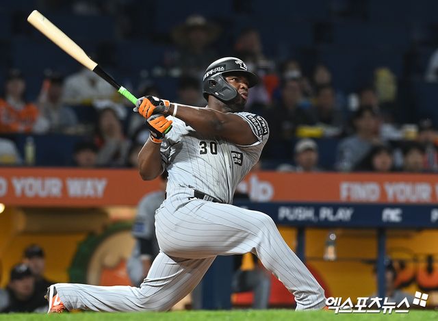 베네수엘라 국적인 한화 이글스 외국인 타자 요나단 페라자. 사진 엑스포츠뉴스 DB