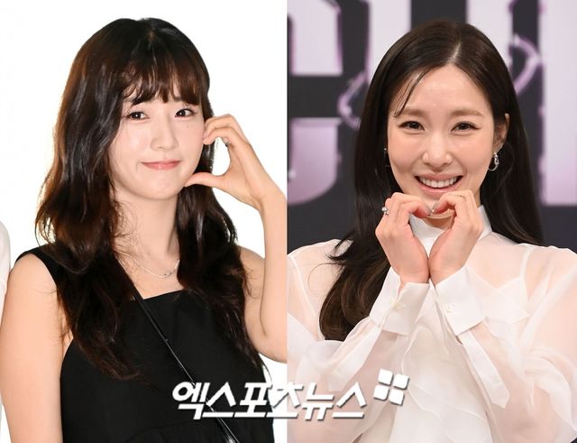 에이핑크 윤보미, 소녀시대 티파니. 엑스포츠뉴스 DB.