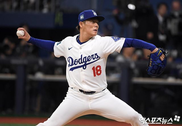 한국 야구대표팀이 2026 월드베이스볼클래식(WBC) 일본전에서 LA 다저스 에이스 야마모토 요시노부를 만날 수 있다는 가능성이 제기됐다. 일본 매체 '산카이 스포츠'는 지난 10일 '야마모토의 본선 1라운드 1차전 또는 2차전 선발 등판이 유력하다'고 보도했다. 일본의 1차전 상대는 대만, 2차전 상대는 한국이다. 엑스포츠뉴스 DB