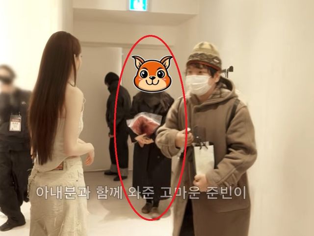 강민경 채널에 출연한 곽튜브.