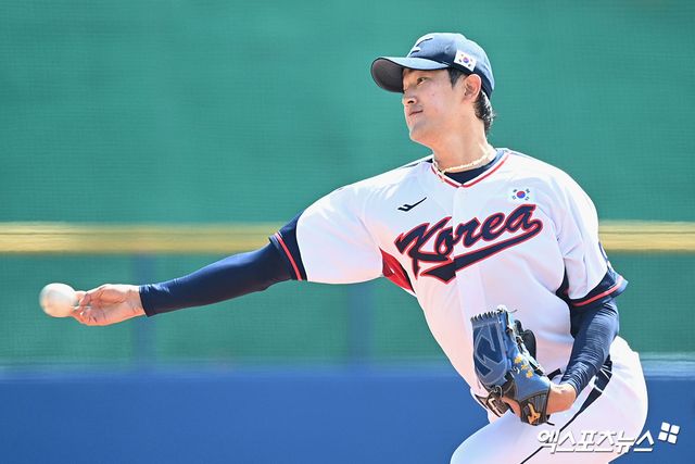 2026 월드베이스볼클래식(WBC) 출전을 준비 중인 국가대표팀 투수 고영표. 사진 고아라 기자