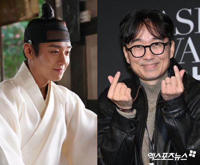 영화 '왕과 사는 남자' 박지훈, 장항준 감독.