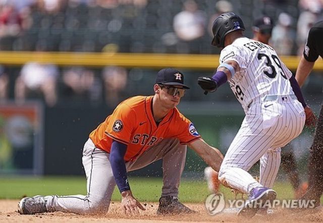 오는 3월 열리는 월드베이스볼클래식(WBC)에서 한국 대표팀 소속으로 출전하는 내야수 셰이 위트컴(휴스턴 애스트로스)이 대회에 대한 기대감을 드러냈다. AP 연합뉴스