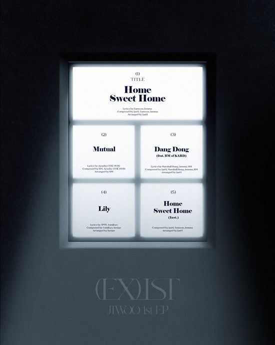 카드 전지우 솔로 앨범 트랙리스트