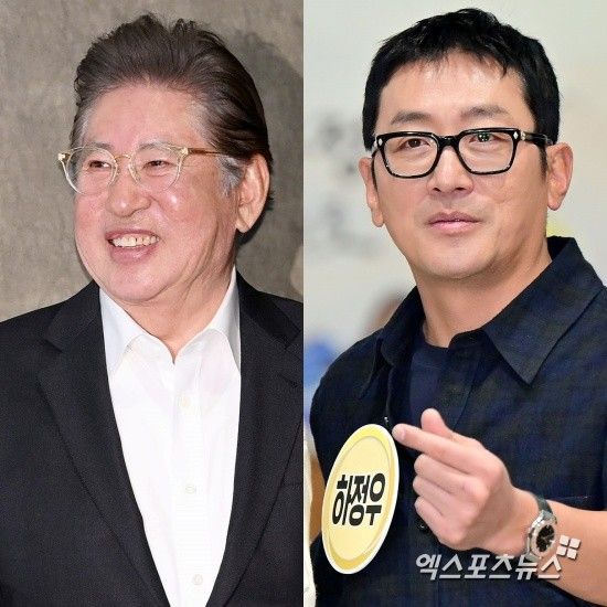 김용건-하정우, 엑스포츠뉴스DB