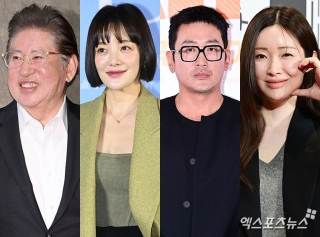 김용건, 황보라, 하정우, 차정원 / 엑스포츠뉴스 DB