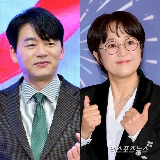 김승수-송은이, 엑스포츠뉴스DB