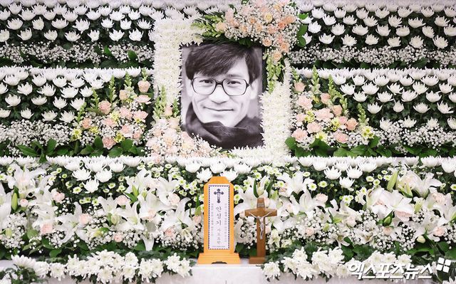 사진공동취재단, 故 안성기 빈소