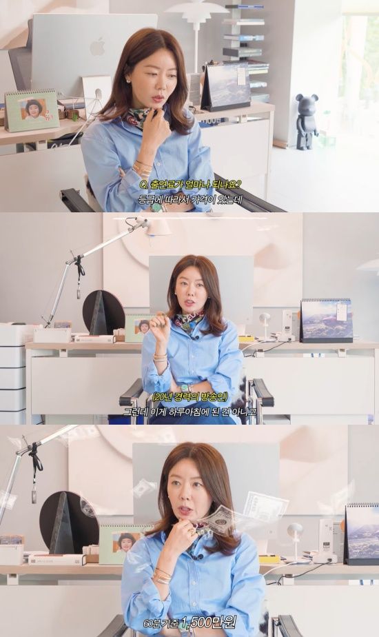 안선영 유튜브 캡처