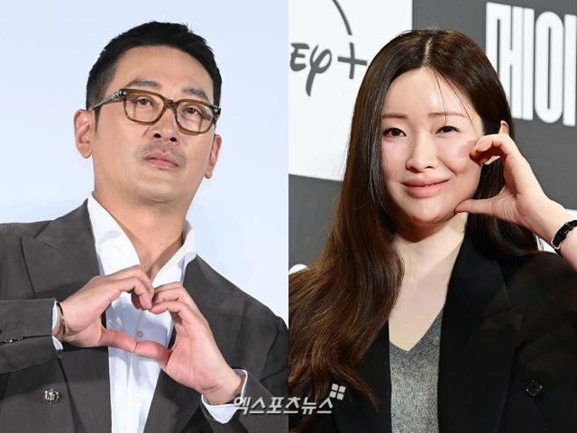 사진 = 엑스포츠뉴스 DB / 하정우, 차정원