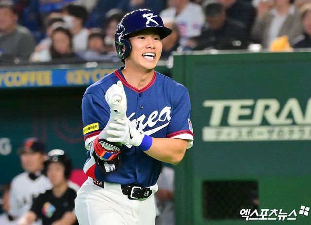 2026 월드베이스볼클래식(WBC)에 출전 중인 김혜성이 왼손 부상 여파로 지난 9일 호주와의 조별리그 최종전에 결정했다. 사진 엑스포츠뉴스 DB