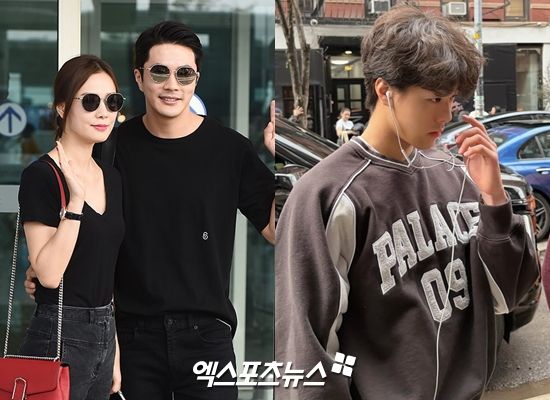 권상우, 손태영 부부와 아들 권룩희