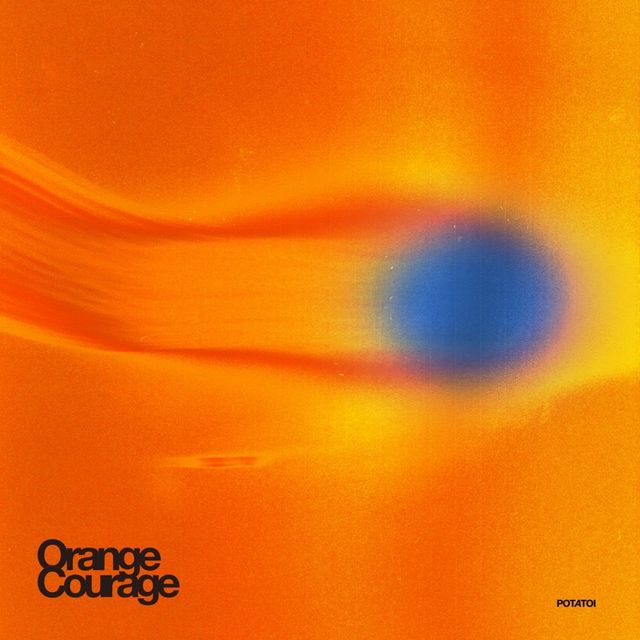포타토이 정규 1집 'Orange Courage' 커버 이미지