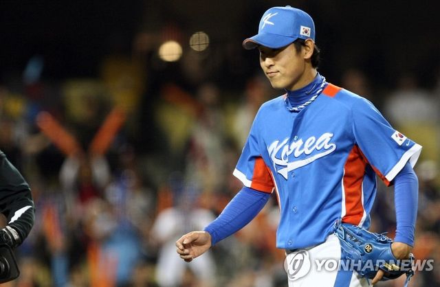 2009 월드베이스볼클래식(WBC) 준결승에서 베네수엘라를 상대로 6.2이닝 2실점으로 호투했던 윤석민. 사진 연합뉴스
