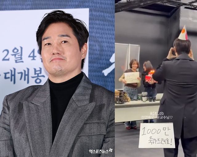 영화 '왕과 사는 남자'로 천만 배우에 등극한 유지태.