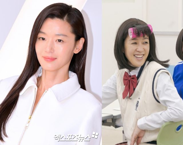 '도라이버' 홍진경, 배우 전지현.