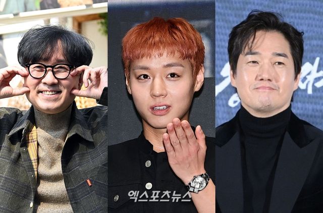 (왼쪽부터) 엑스포츠뉴스DB 장항준 감독, 박지훈, 유지태