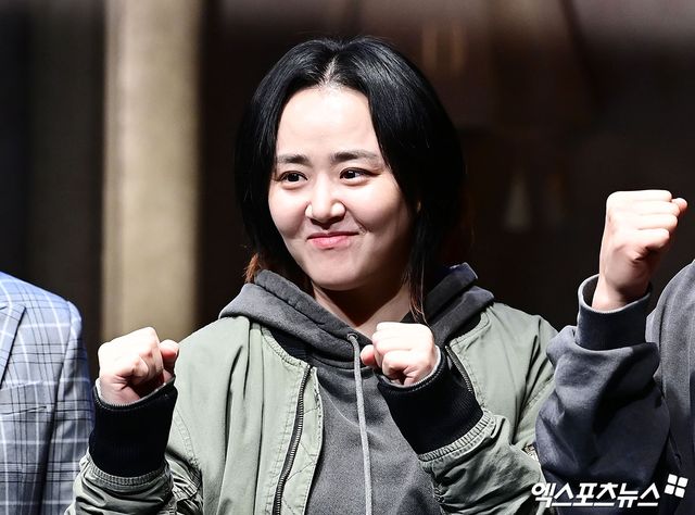 사진 = 엑스포츠뉴스 박지영 기자 / 연극 '오펀스' 프레스콜, 트릿 역의 문근영