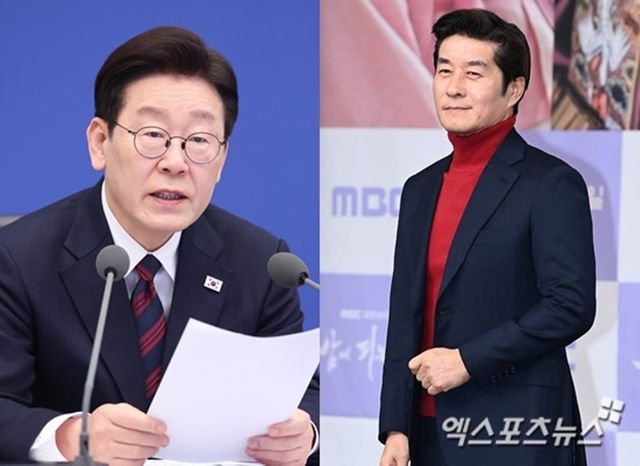 이재명 대통령, 배우 김상중