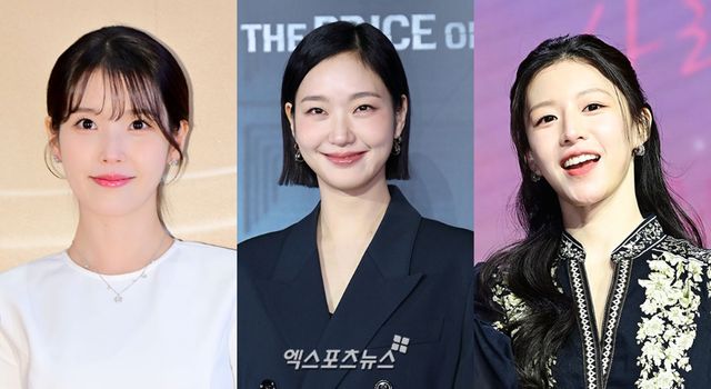 엑스포츠뉴스DB (왼쪽부터) 아이유, 김고은, 고윤정