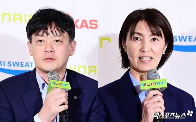 GS칼텍스와 흥국생명이 24일 서울 장충체육관에서 진에어 2025-2026 V-리그 포스트시즌 여자부 준플레이오프를 치른다. 이날 경기에서 승리하는 팀은 26일 수원실내체육관에서 정규리그 2위 현대건설과 플레이오프 1차전을 소화한다. 왼쪽부터 이영택 GS칼텍스 감독, 요시하라 도모코 흥국생명 감독. 엑스포츠뉴스 DB