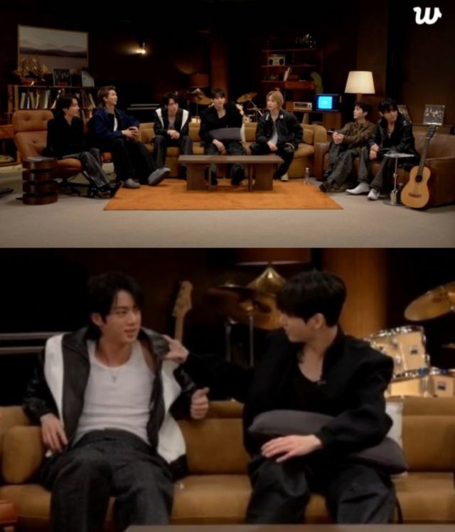 BTS 위버스 라이브.