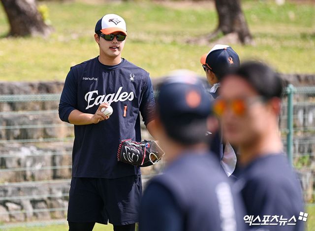 한화 이글스 문동주가 27일 충남 서산야구장에서 열린 2026 메디힐 KBO 퓨처스리그 LG 트윈스와의 홈경기에 선발 등판해 4이닝 4피안타 무사사구 4탈삼진 1실점을 기록했다. 최고구속은 153km/h였다. 엑스포츠뉴스 DB