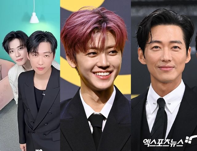 배우 남궁민과 NCT 재민.