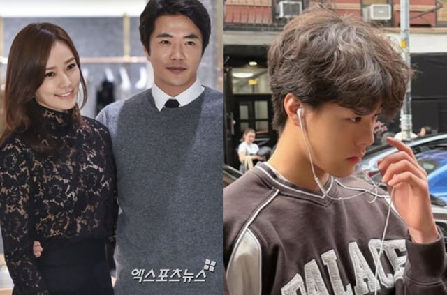 엑스포츠뉴스DB, 손태영 권상우 부부, 아들 권룩희 군