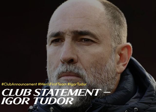 토트넘 홋스퍼가 결국 이고르 투도르 감독과 단 44일 만에 결별했다. 리그에서 단 한 번도 승리하지 못한 채 강등권과 승점 1점 차까지 추락한 끝에 나온 결정이다. 토트넘은 29일(한국시간) 구단 공식 성명을 통해 '이고르 투도르 감독이 즉시 팀을 떠나는 데 상호 합의했다'고 발표했다. 이와 함께 토미슬라브 로기치 골키퍼 코치, 리카르도 라냐치도 피지컬 코치도 동반 퇴진했다. 토트넘 홋스퍼 홈페이지