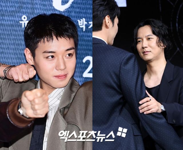 배우 박지훈, 김남길. 엑스포츠뉴스 DB.