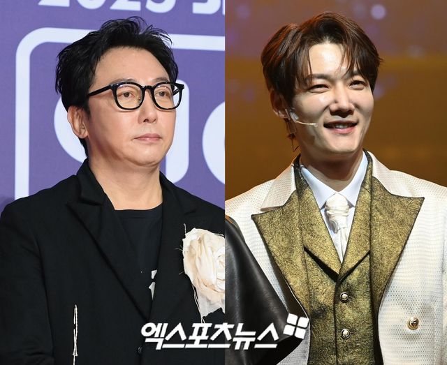 탁재훈, 최진혁. 엑스포츠뉴스 DB.